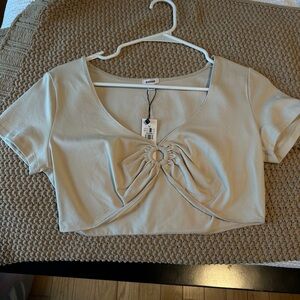 Garage Tan Top NWT